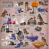 Schadenfreude Pumpkinhead Chipmunk! RARE