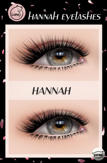 LUNACAT *. Hannah Eyelashes .*