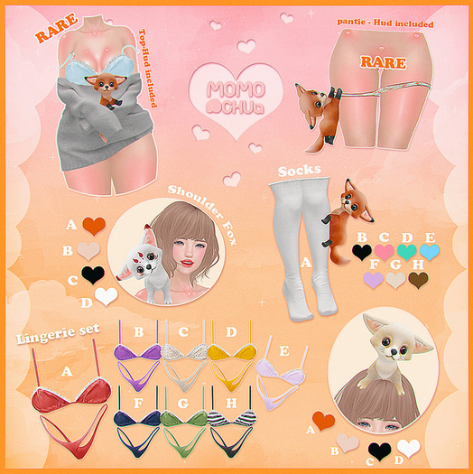 :: MOMOCHUU :: Joy - Lingerie set G - Lara