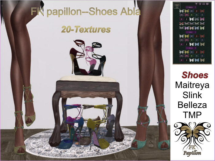 FK papillon- Shoes Abla Demo