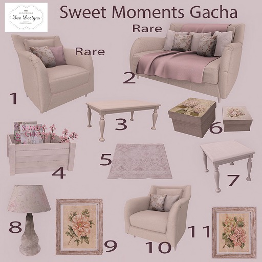 Bee Designs Sweet Moments Gacha 2 RARE
