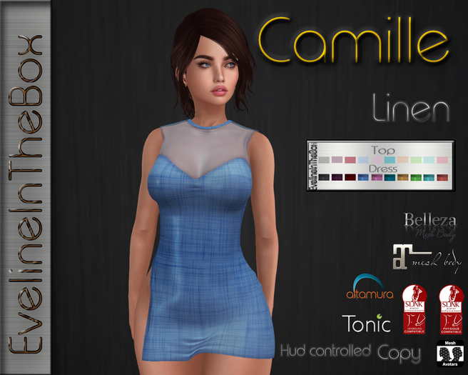 [EvelineIntheBox] Camille Linen *boxed* add/wear me