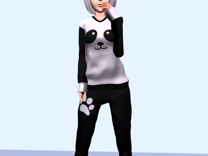 Panda Outfit Demo