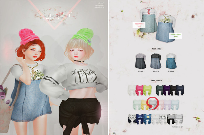 /// offbeat /// be the original : short sweater deep neon