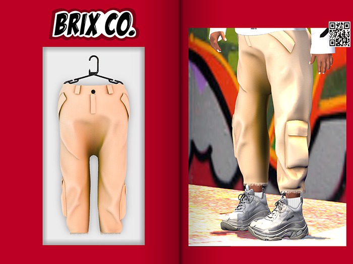 Brix Co. - Ripper Canvas Cargos - Khaki