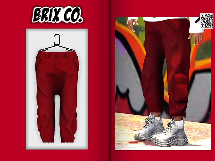 Brix Co. - Ripper Canvas Cargos - Burg.