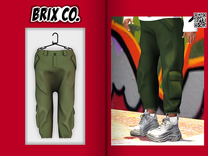 Brix Co. - Ripper Canvas Cargos - Army