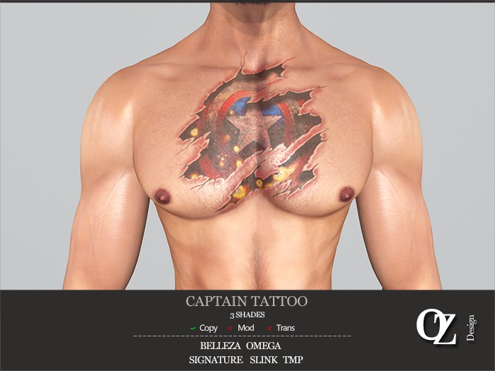 Oz Design : Captain Tattoo