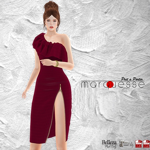 [Marquesse] Patty Dress Red