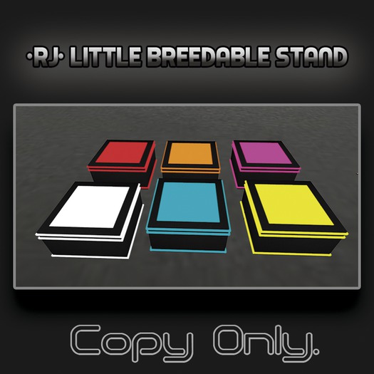 {Rj} Little Breedable Stand 6 Colours