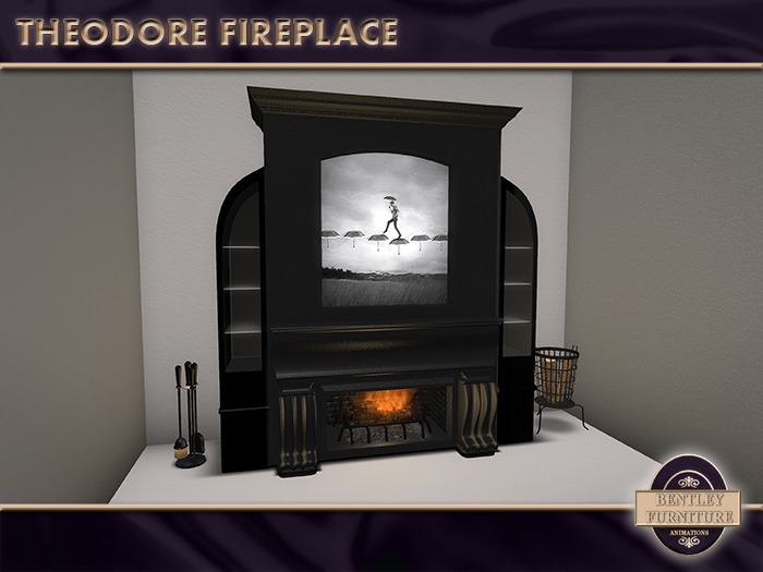 Theodore Fireplace - PG Version