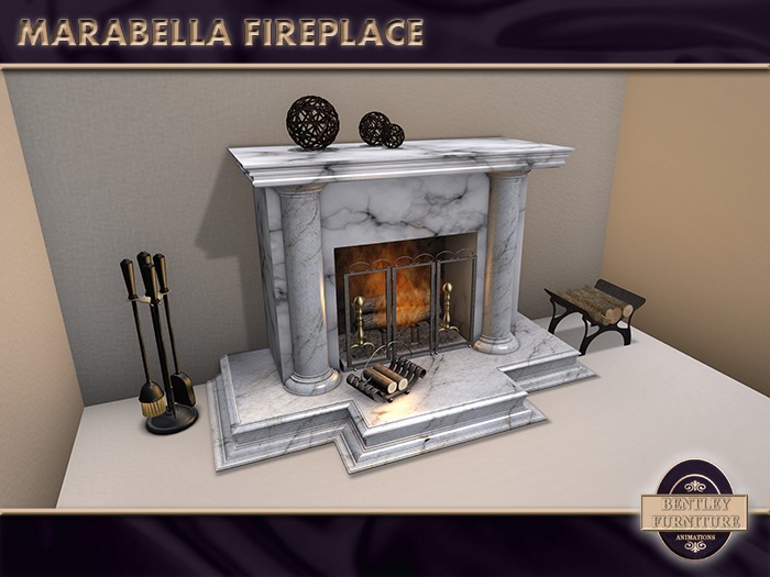 Marabella Fireplace - PG Version