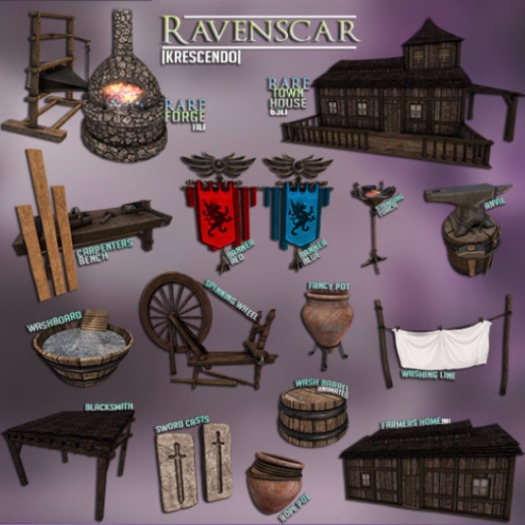 [Kres] Ravenscar - Banner - Blue