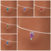 ANKLE BRACELET - OWL for MAITREYA (boxed)