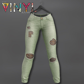 Vinyl - Alexis Jeans Pak Green