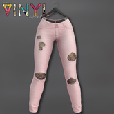 Vinyl - Alexis Jeans Pak Pink