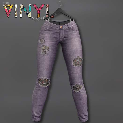 Vinyl - Alexis Jeans Pak Purple