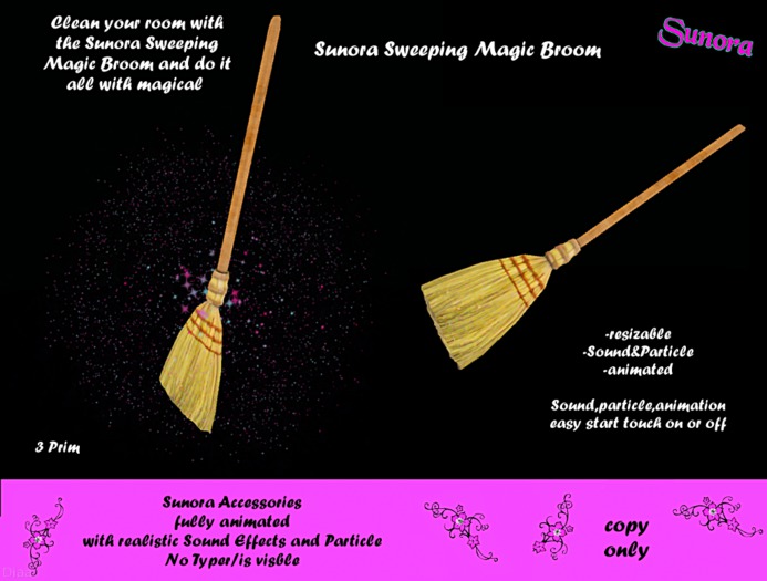 Sunora Sweeping Magic Broom