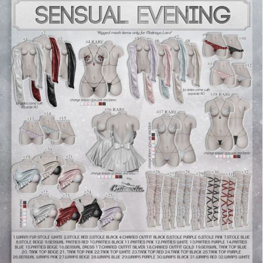 Caboodle - Sensual Wraps - Blue - Maitreya