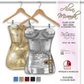 .: AlmaMiranda :. Glam Glow ~ Mini Dress with HUD