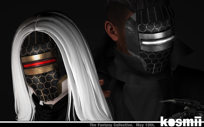 kosmii :: Crypto Mask [silver]