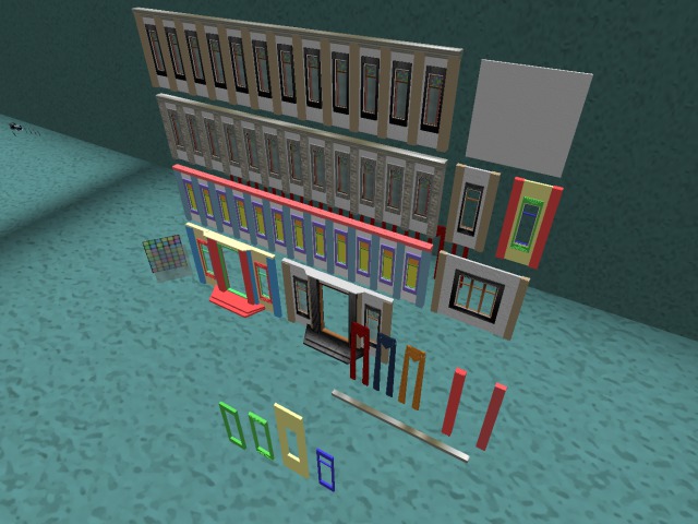 Full perm. Mesh set for builders - PALACE