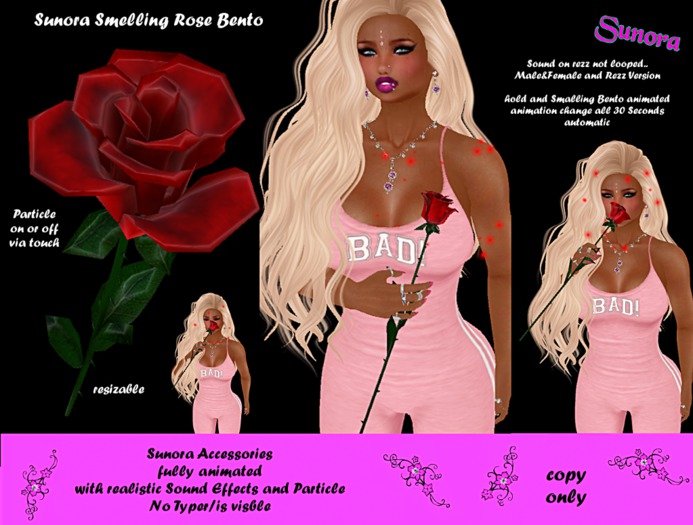Sunora Smelling Rose Bento