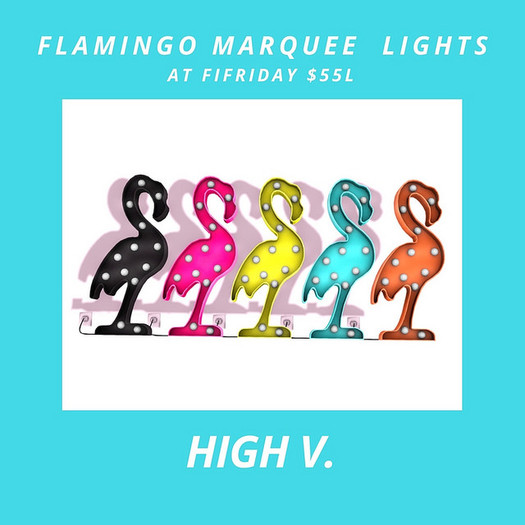 [high v.] flamingo marquee fatty pack