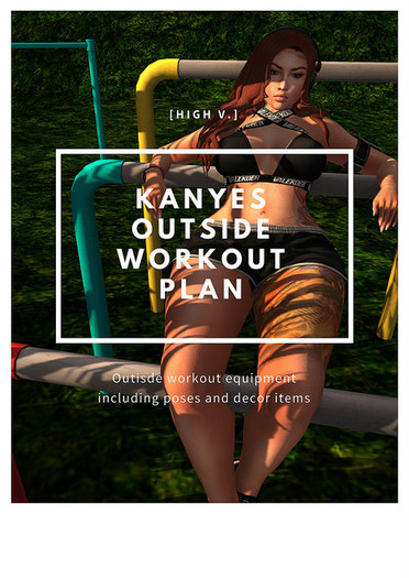 [high v.] kanye outside workout plan chubby pack