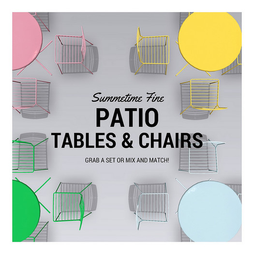 [high v.] summertime fine patio all