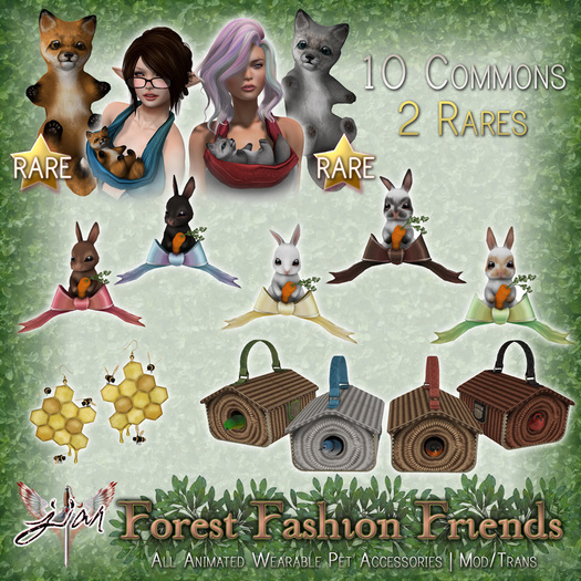 Jian :: Forest Fashion Friends - Robin Purse BOX