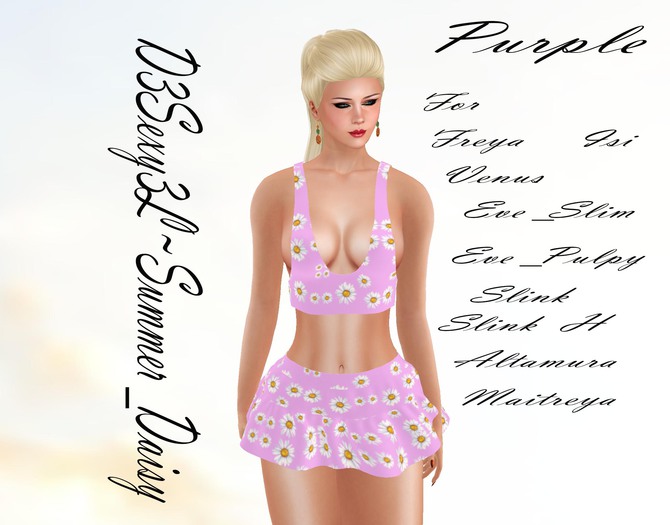 D3Sexy3L~Summer_Daisy_Purple