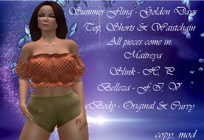 Summer Fling - Golden Days