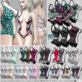 Razor/// Belly Body Suit - Stripes - ISIS - 6Pack ULTRA RARE