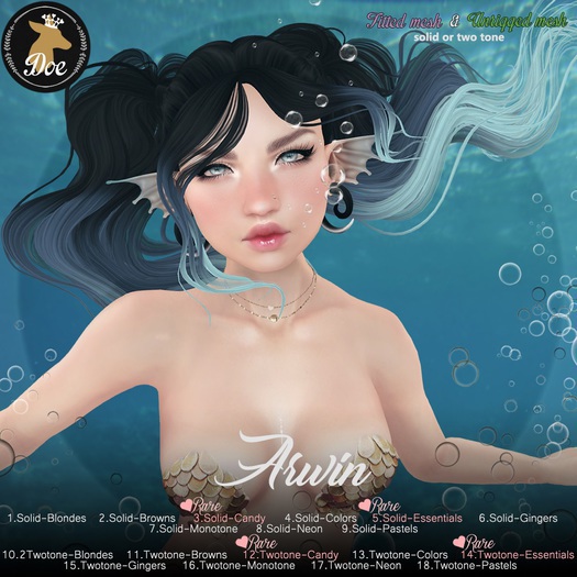 8. Doe: Arwin (solid) - Neon 1