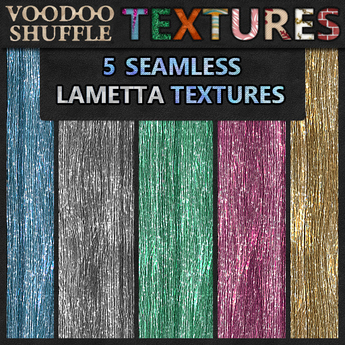 Second Life Marketplace - [VS] 5 Lametta Textures