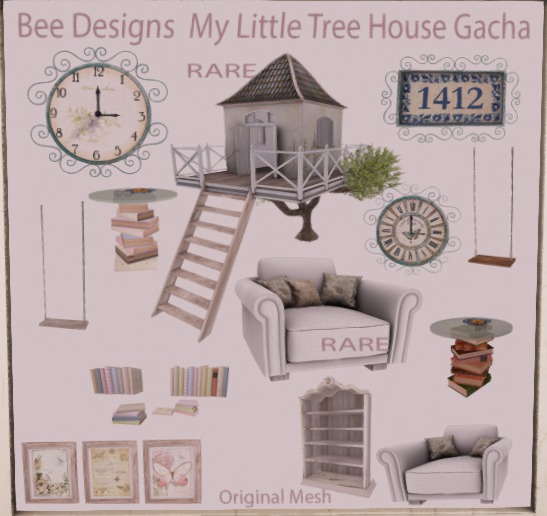 .:Bee Designs.: MLTH  Gacha Armchair  1 RARE