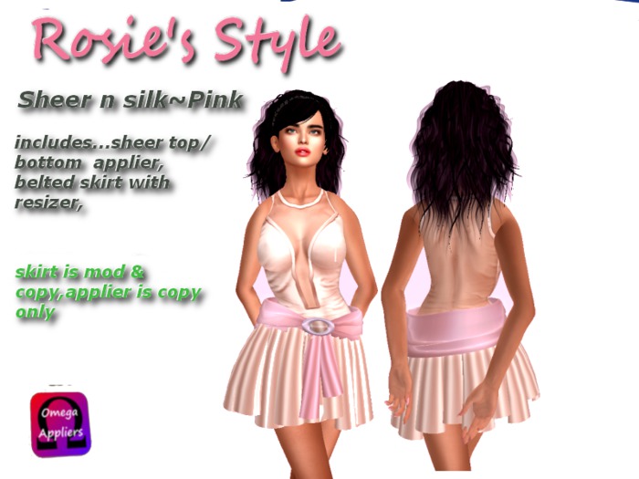 Sheer n Silk~Pink
