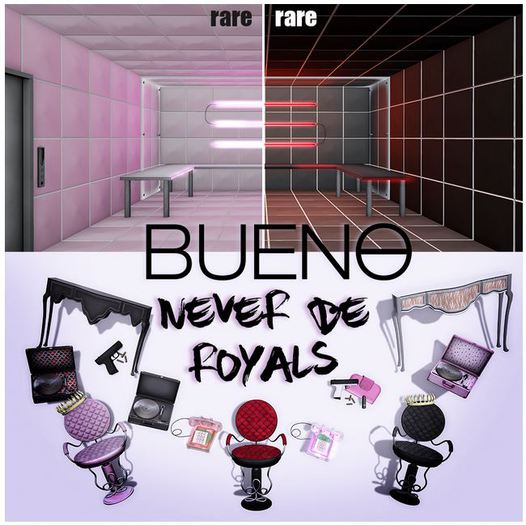 BUENO- Red Demi-Throne