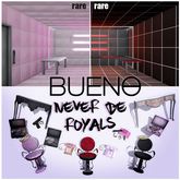 BUENO- Red Demi-Throne