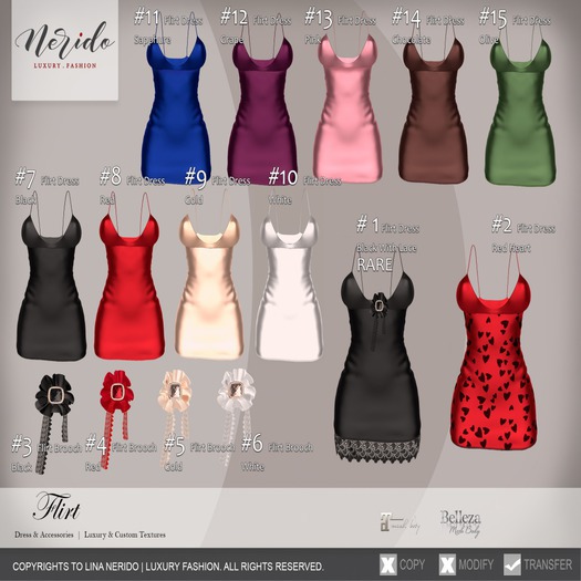 # 11 ~Nerido~ Flirt Dress Lara -Sapphire