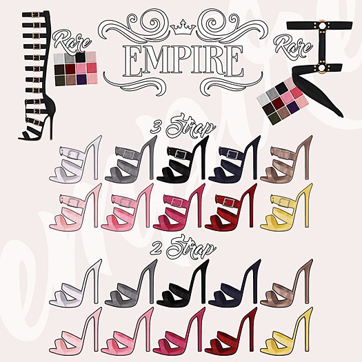 #EMPIRE - Holly 2 Strap - Maitreya - marine