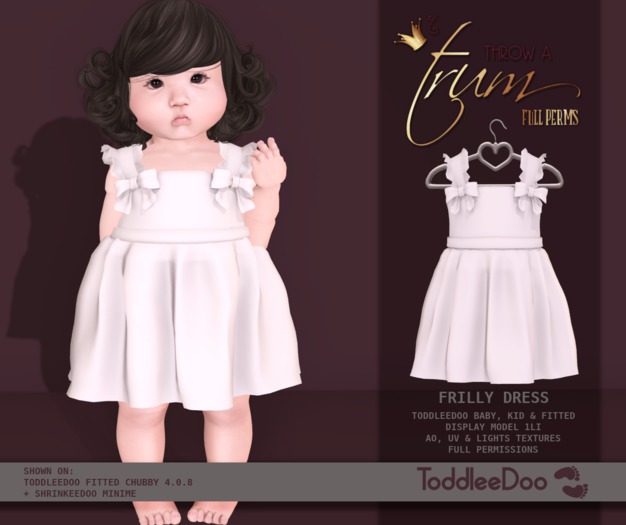 *Trum. Ilary Dress (WEAR TO UNPACK)