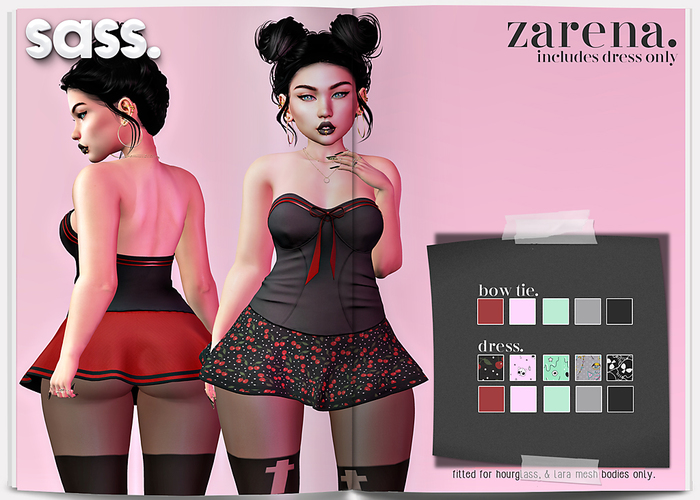 sass [zarena] hourglass lara