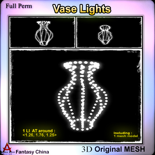 Full Perm Vase Lights