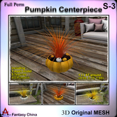 FC- Full Perm Mesh Pumpkin Centerpiece s-3