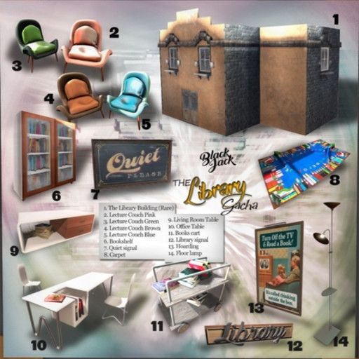 BJK * The Library Living Room Table