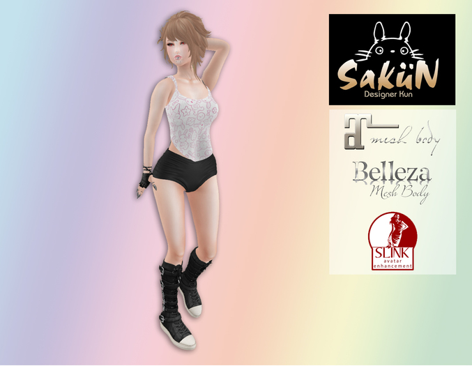 [SkN] Kawaii Simple Tank