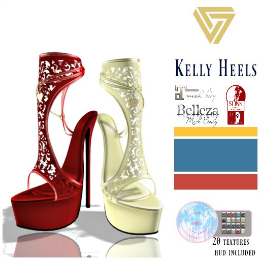 SEVYN EAST KELLY HEELS 