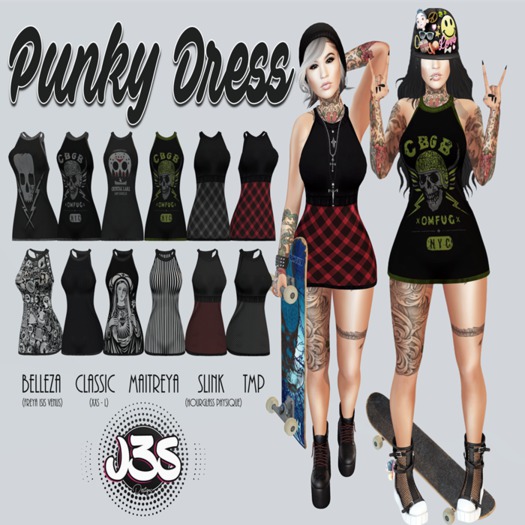 [J3S] Punky Dress  ADD ME